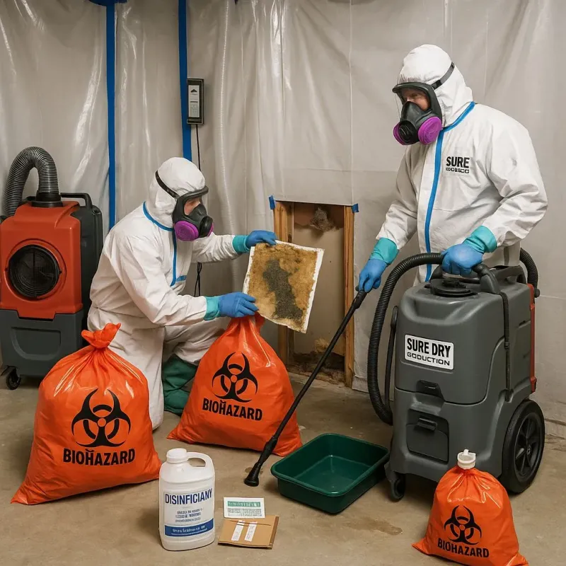 Contaminated Water Handling Protocols process in Reagan County, TX